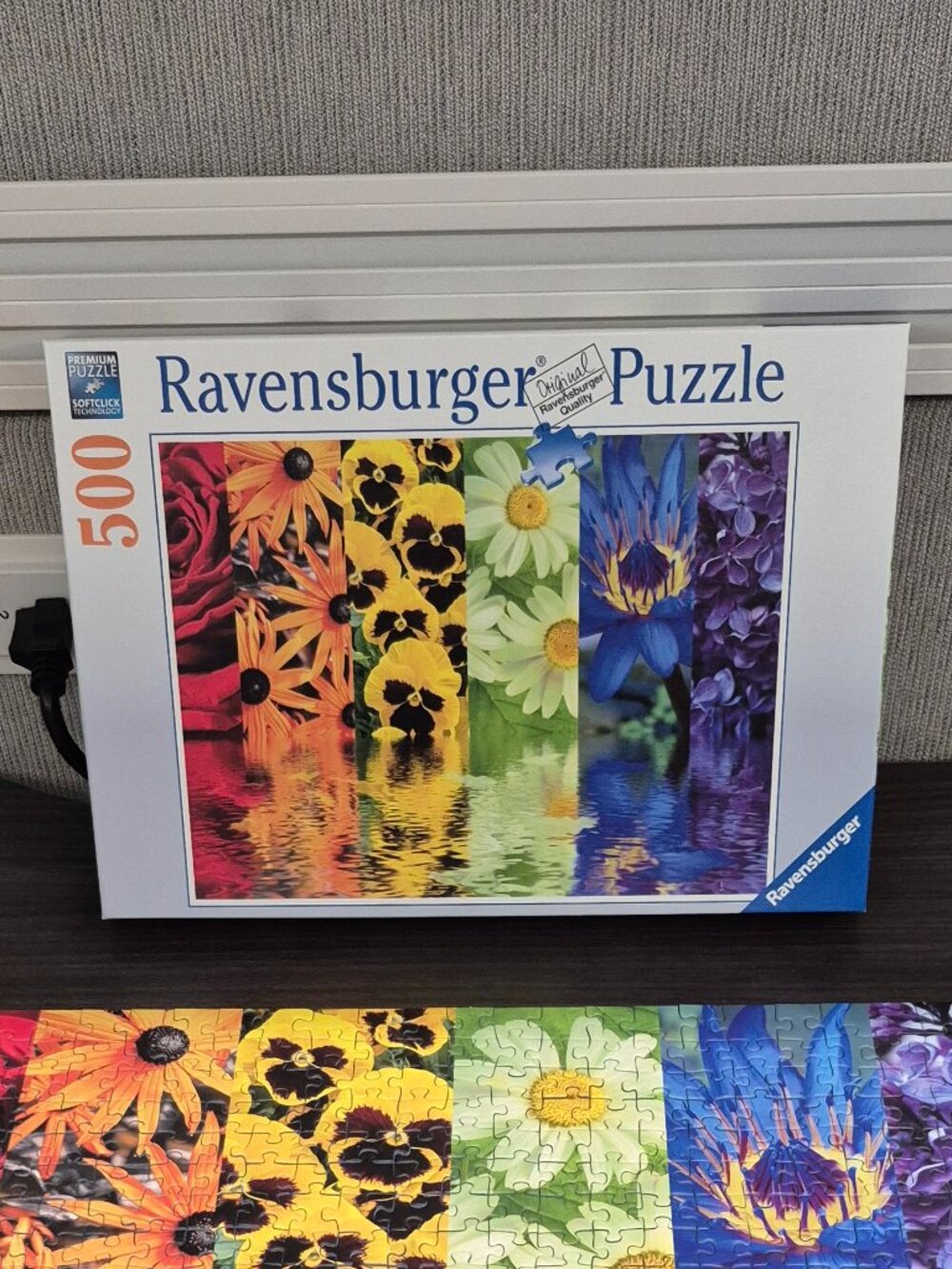 500 Piece " Floral Reflections" Jigsaw Puzzle